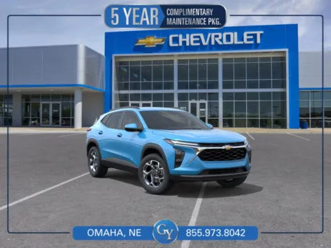 Blue 2026 Chevrolet Trax LT for sale in Omaha, NE