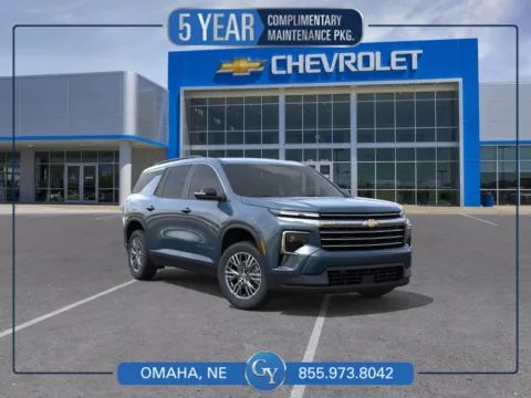 Blue 2026 Chevrolet Traverse LT for sale in Omaha, NE