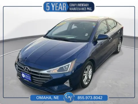 Blue 2020 Hyundai Elantra SEL for sale in Omaha, NE