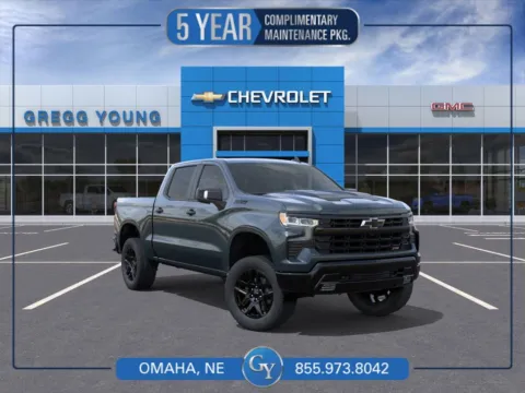 Gray 2026 Chevrolet Silverado 1500 LT Trail Boss for sale in Omaha, NE