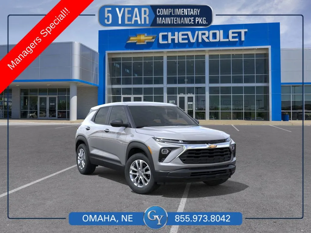 Gray 2026 Chevrolet TrailBlazer LS for sale in Omaha, NE
