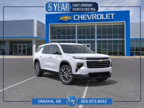 White 2026 Chevrolet Traverse AWD LT for sale in Omaha, NE