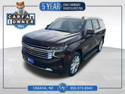 Red 2022 Chevrolet Tahoe High Country for sale in Omaha, NE