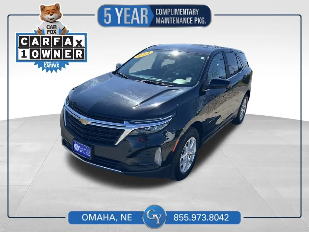 Black 2024 Chevrolet Equinox LT for sale in Omaha, NE