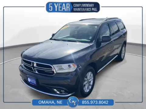 Blue 2015 Dodge Durango SXT for sale in Omaha, NE