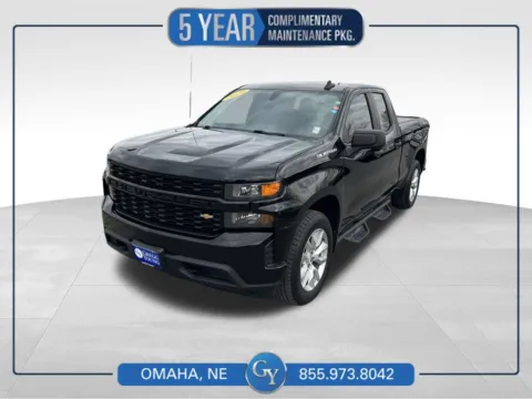 Black 2020 Chevrolet Silverado 1500 Custom for sale in Omaha, NE