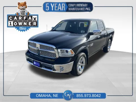 Black 2017 Ram 1500 Laramie for sale in Omaha, NE