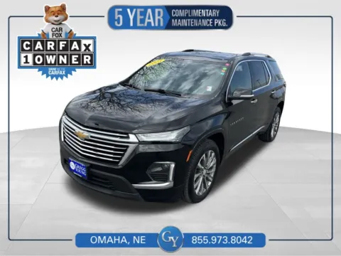 Black 2023 Chevrolet Traverse Premier for sale in Omaha, NE