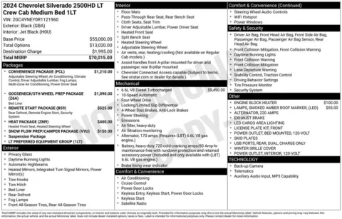 Photos of 2024 Chevrolet Silverado 2500HD LT for sale in Omaha, NE at Gregg Young Chevrolet of Omaha