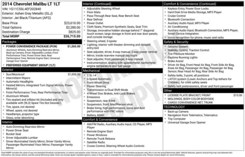 Photos of 2014 Chevrolet Malibu LT for sale in Omaha, NE at Gregg Young Chevrolet of Omaha