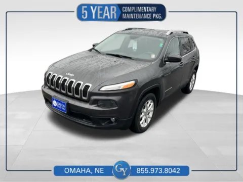 Gray 2015 Jeep Cherokee Latitude for sale in Omaha, NE