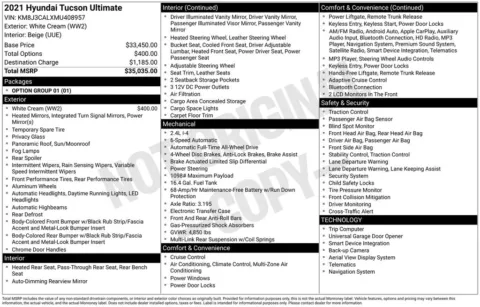 Photos of 2021 Hyundai Tucson Ultimate for sale in Omaha, NE at Gregg Young Chevrolet of Omaha