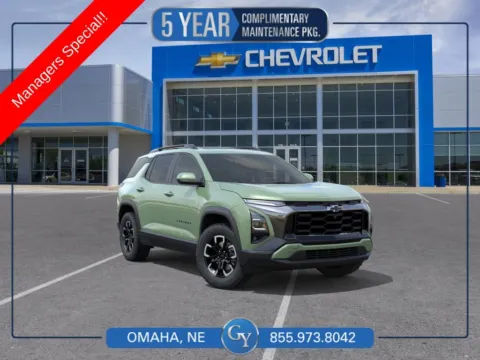 Green 2026 Chevrolet Equinox ACTIV for sale in Omaha, NE