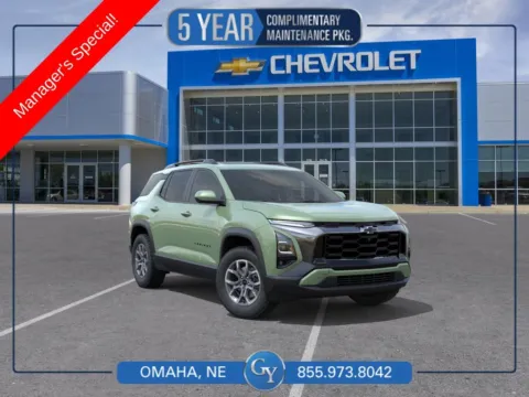 Green 2026 Chevrolet Equinox ACTIV for sale in Omaha, NE