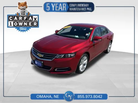 Red 2015 Chevrolet Impala LT for sale in Omaha, NE