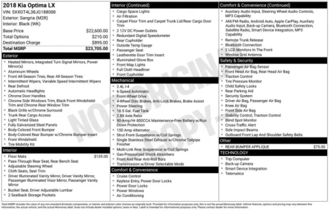 Photos of 2018 Kia Optima LX for sale in Omaha, NE at Gregg Young Chevrolet of Omaha