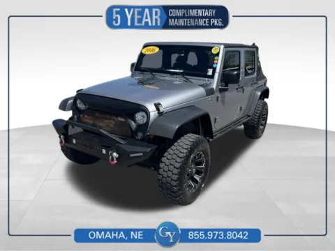 Silver 2016 Jeep Wrangler Unlimited Sport for sale in Omaha, NE