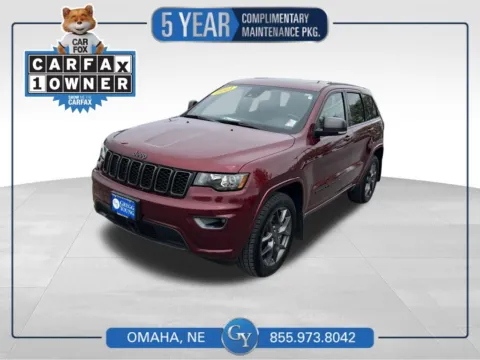 Red 2021 Jeep Grand Cherokee 80th Anniversary Edition for sale in Omaha, NE