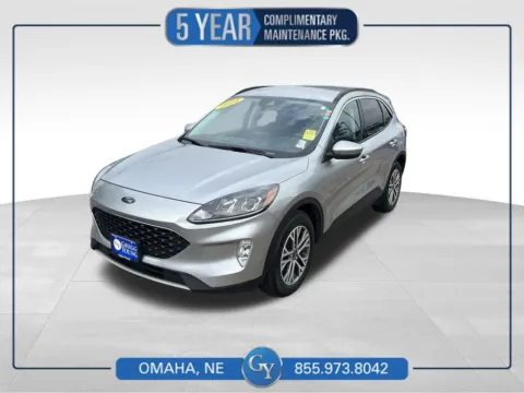 Silver 2021 Ford Escape SEL for sale in Omaha, NE