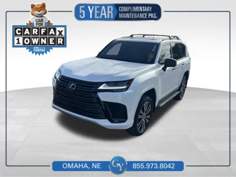 White 2025 Lexus LX 600 Luxury for sale in Omaha, NE