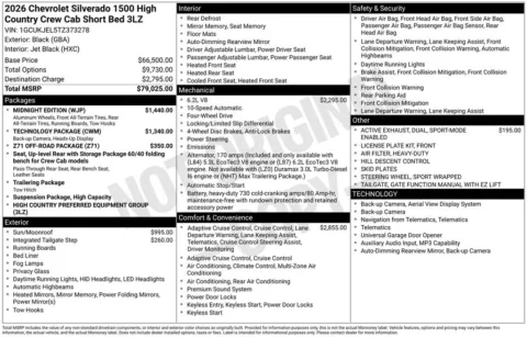 Photos of 2026 Chevrolet Silverado 1500 High Country for sale in Omaha, NE at Gregg Young Chevrolet of Omaha
