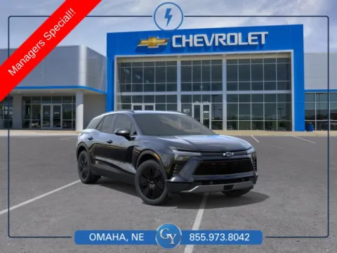 Black 2026 Chevrolet Blazer EV LT for sale in Omaha, NE