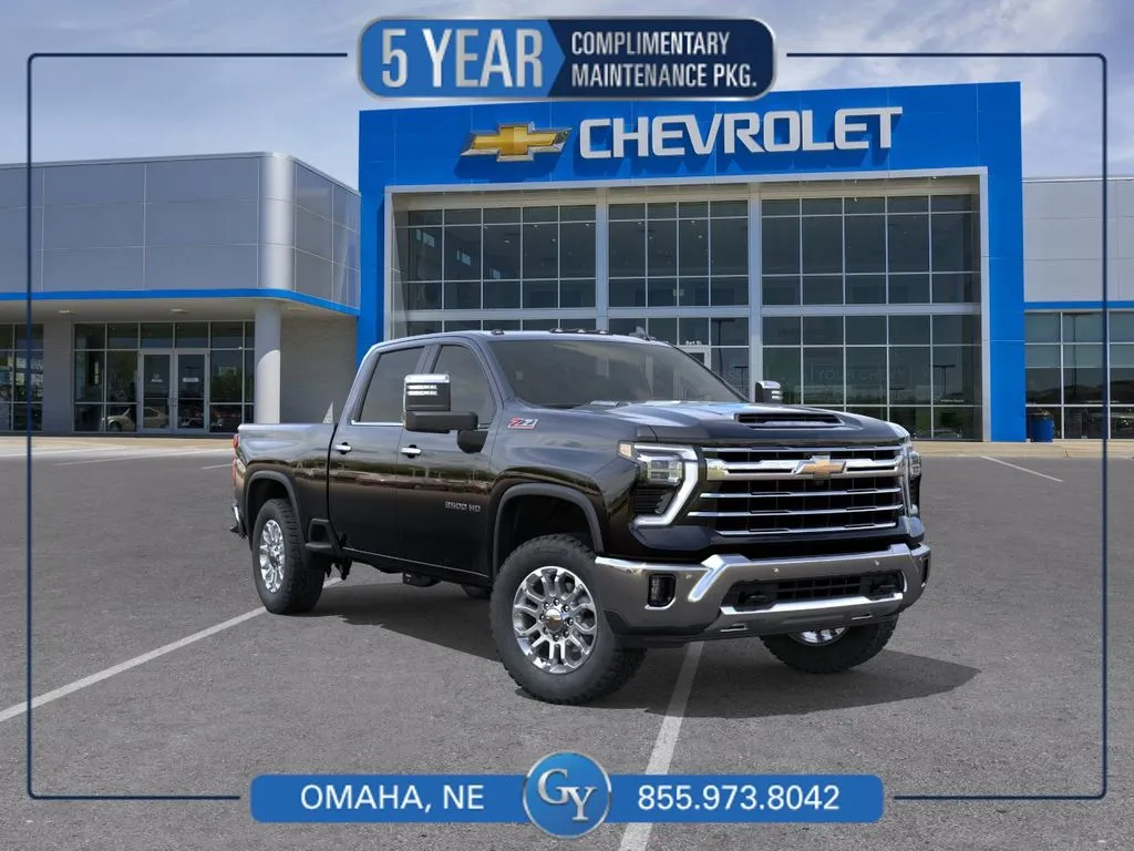 Black 2026 Chevrolet Silverado 2500 HD LTZ for sale in Omaha, NE
