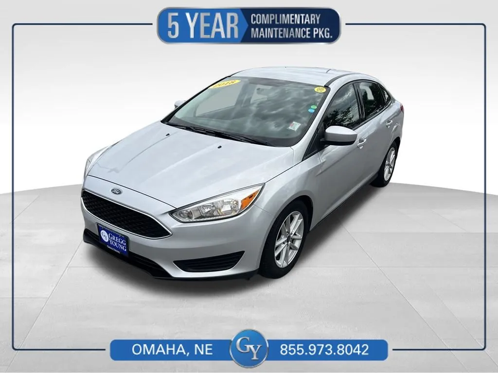 Silver 2018 Ford Focus SE for sale in Omaha, NE