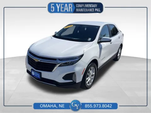 White 2024 Chevrolet Equinox LT for sale in Omaha, NE