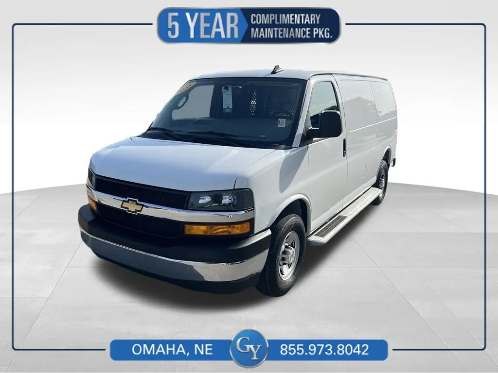 White 2025 Chevrolet Express 2500 Work Van for sale in Omaha, NE
