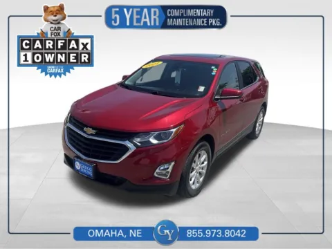 Red 2021 Chevrolet Equinox LT for sale in Omaha, NE