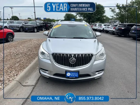 Silver 2016 Buick Enclave Leather Group for sale in Omaha, NE