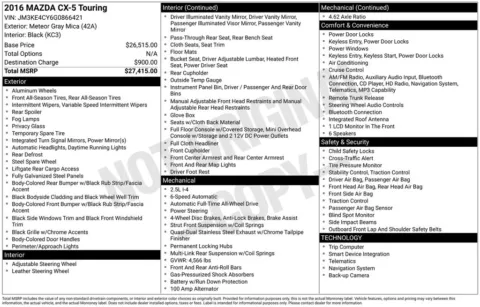 Photos of 2016 Mazda CX-5 Touring for sale in Omaha, NE at Gregg Young Chevrolet of Omaha