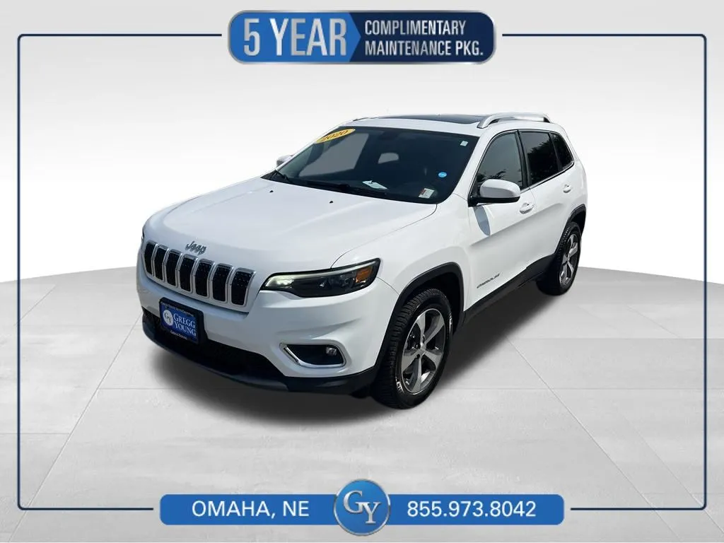 White 2020 Jeep Cherokee Limited for sale in Omaha, NE
