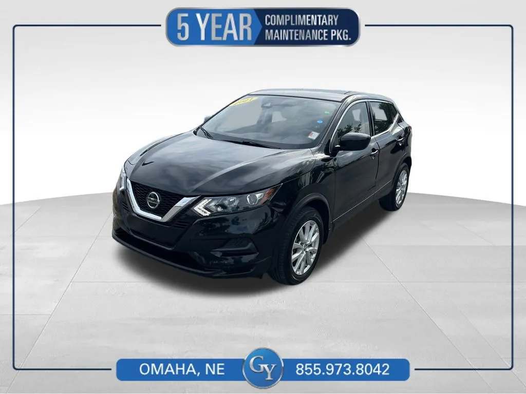 Black 2021 Nissan Rogue Sport S for sale in Omaha, NE