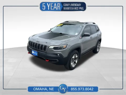 Gray 2019 Jeep Cherokee Trailhawk for sale in Omaha, NE