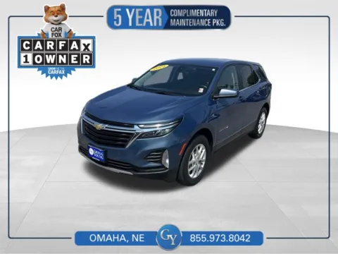 Blue 2024 Chevrolet Equinox LT for sale in Omaha, NE