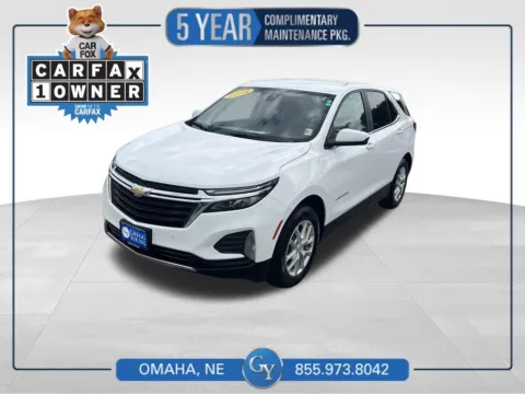 White 2024 Chevrolet Equinox LT for sale in Omaha, NE