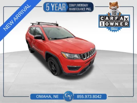 Orange 2019 Jeep Compass Sport for sale in Omaha, NE