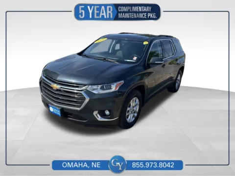Gray 2020 Chevrolet Traverse LT for sale in Omaha, NE