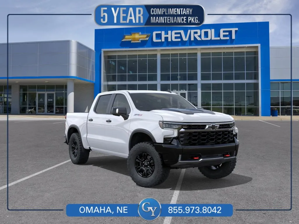 White 2026 Chevrolet Silverado 1500 ZR2 for sale in Omaha, NE
