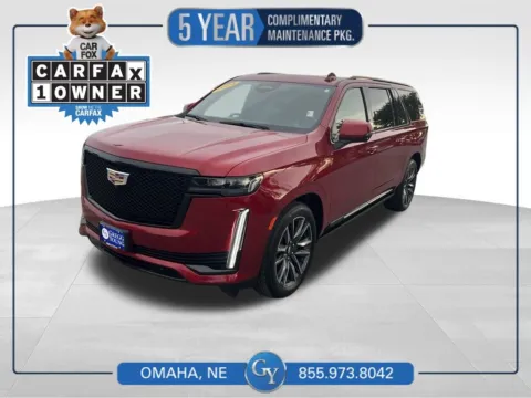 Red 2024 Cadillac Escalade ESV Sport for sale in Omaha, NE