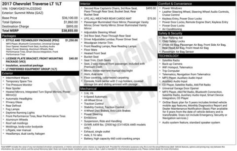 Photos of 2017 Chevrolet Traverse LT for sale in Omaha, NE at Gregg Young Chevrolet of Omaha