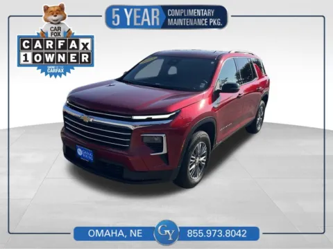 Red 2025 Chevrolet Traverse LT for sale in Omaha, NE