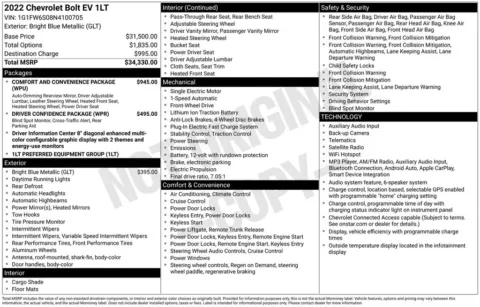 Photos of 2022 Chevrolet Bolt EV 1LT for sale in Omaha, NE at Gregg Young Chevrolet of Omaha