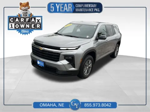 Gray 2024 Chevrolet Traverse LS for sale in Omaha, NE