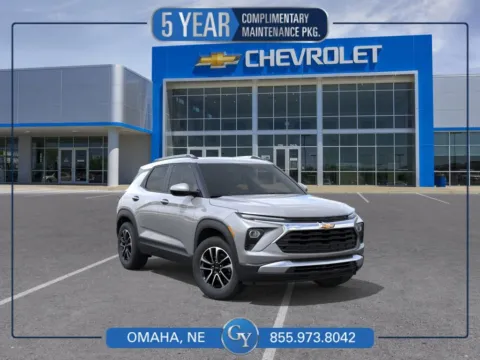 Gray 2026 Chevrolet TrailBlazer LT for sale in Omaha, NE