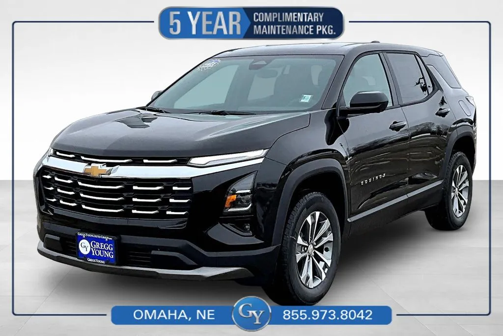 Black 2026 Chevrolet Equinox LT for sale in Omaha, NE