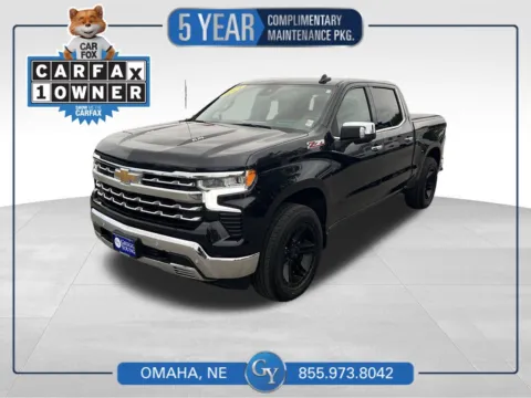 Gray 2024 Chevrolet Silverado 1500 LTZ for sale in Omaha, NE