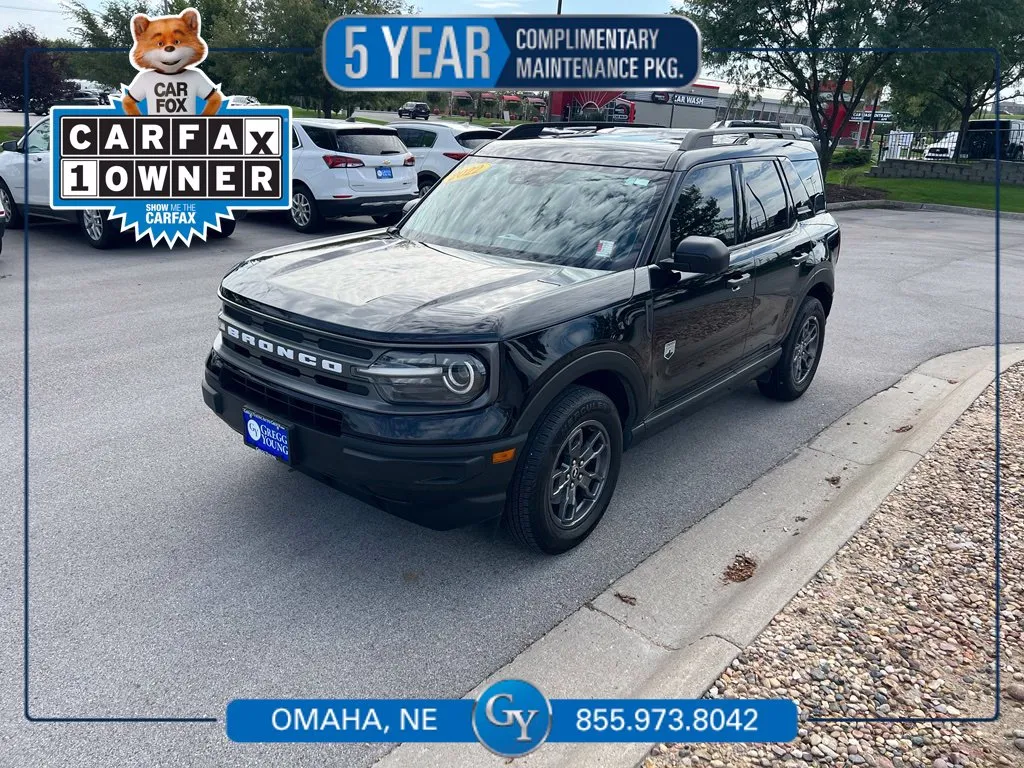 Black 2022 Ford Bronco Sport Big Bend for sale in Omaha, NE